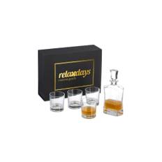 5-delad whiskyset Karaff och glas