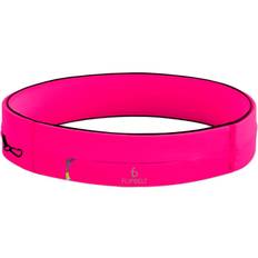 Flipbelt Zipper Löparbälte, HOT PINK, Unisex, M