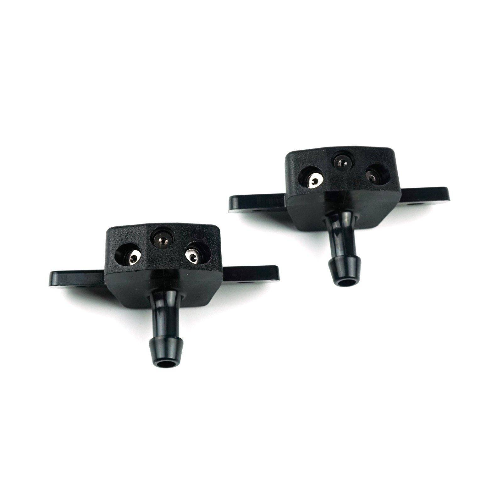 BSP1057 2 Pieces Windscreen Washer Jet Triple Nozzle for Hyundai i20 i30
