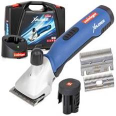 Klippmaskin Heiniger "XPLORER", för häst, kor, inkl. batteri, klippskär 31/23, Heiniger