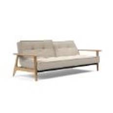 Innovation Living Splitback Frej Sovesofa L: 232 - Sort Eg/Twist Granite