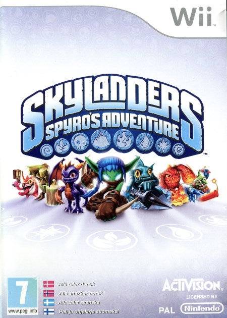 Wii - Skylanders: Spyro's Adventure (Spelet) (Beg)
