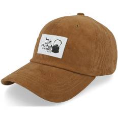 Lemmelkaffe - Brun unconstructed Keps - Cap Data Brown Dad Cap @ Hatstore