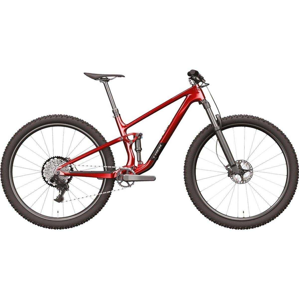 Heldämpad MTB Trek Top Fuel 8 Gen 4 Fury Red (M-29)
