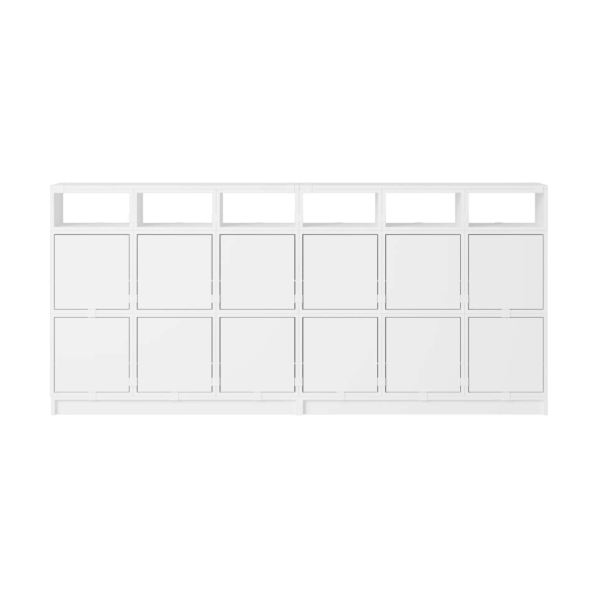 Muuto Stacked förvaringssystem sideboard konfiguration 1 White