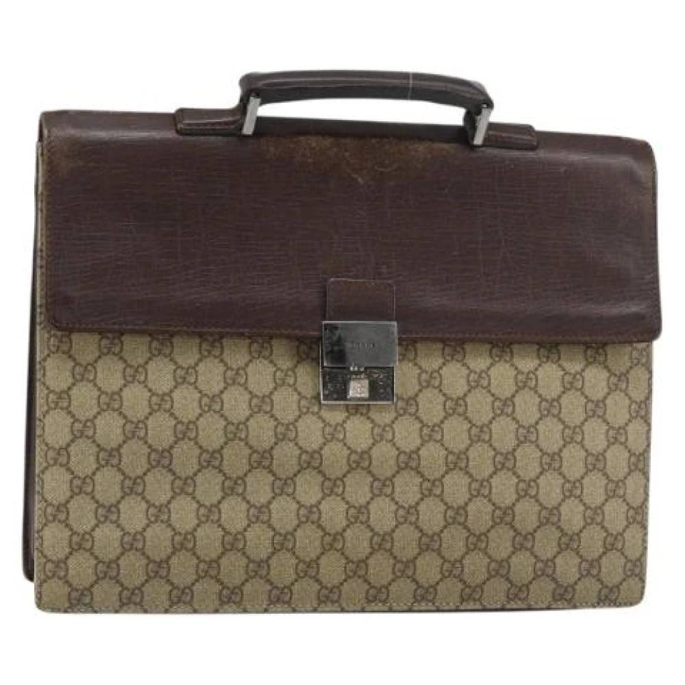 Gucci Vintage Pre-owned Vintage Håndtaske - Vintage - Dame - Beige - ONE SIZE -