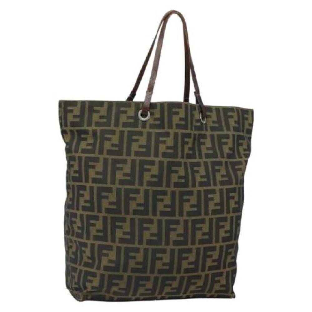 Fendi Vintage - Pre-owned Canvas Tote Bag Vintage - Dam - ONE Size -