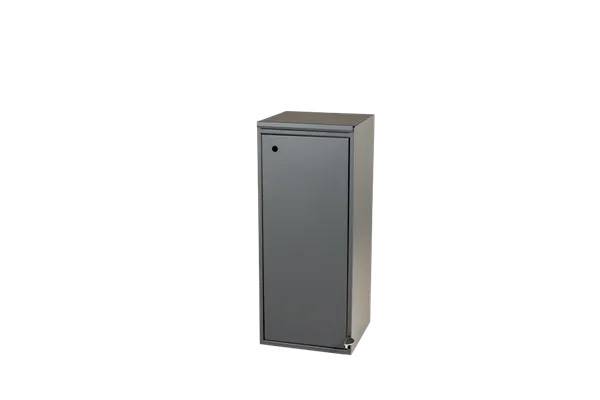 Avfall 100 ltr. m/pedal, Grå - Softclose