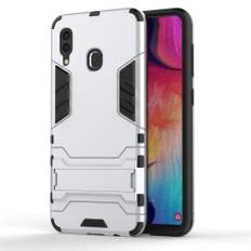 Samsung Galaxy A30 / A20 - Cool Guard Hybrid cover - Sølv