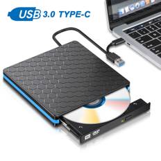 BlitzMax BM-DV2 USB 3.0 Typ C Externa CD DVD RW Optiska enheter för win 7/8/10 /XP Stationär dator