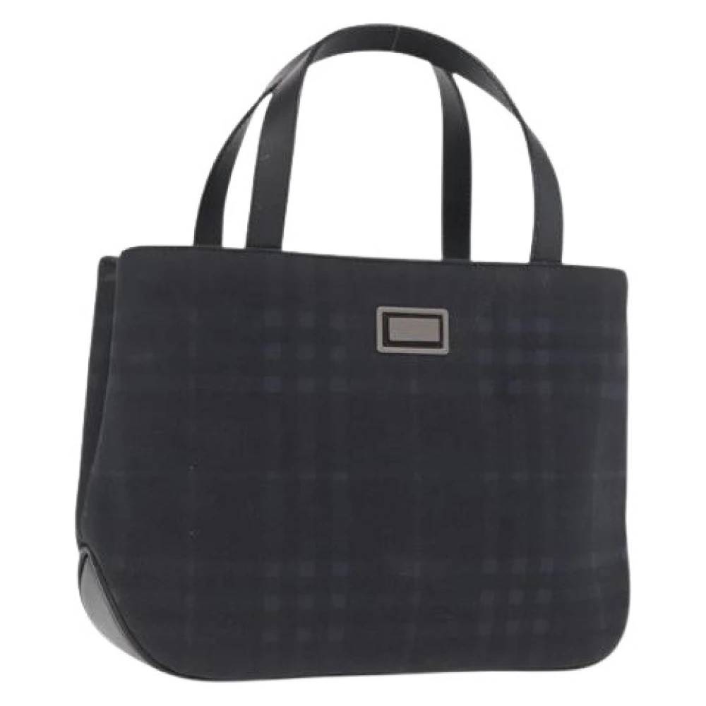 Burberry Vintage Pre-owned Håndtaske - Vintage - Dame - Sort - ONE SIZE - Læder