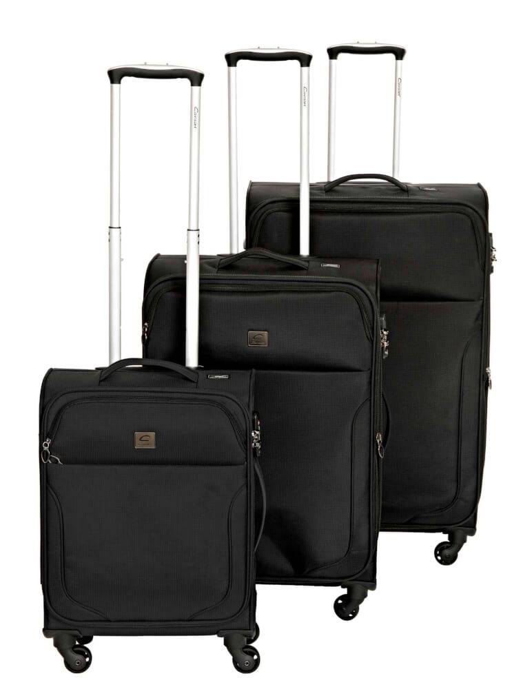 Cavalet Swift Mjuka Resväska Expanderbar 3 Set 55-65-75cm Svart