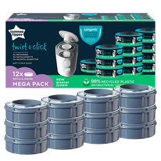 Tommee Tippee Sangenic Twist & Click Refill (12 stk)