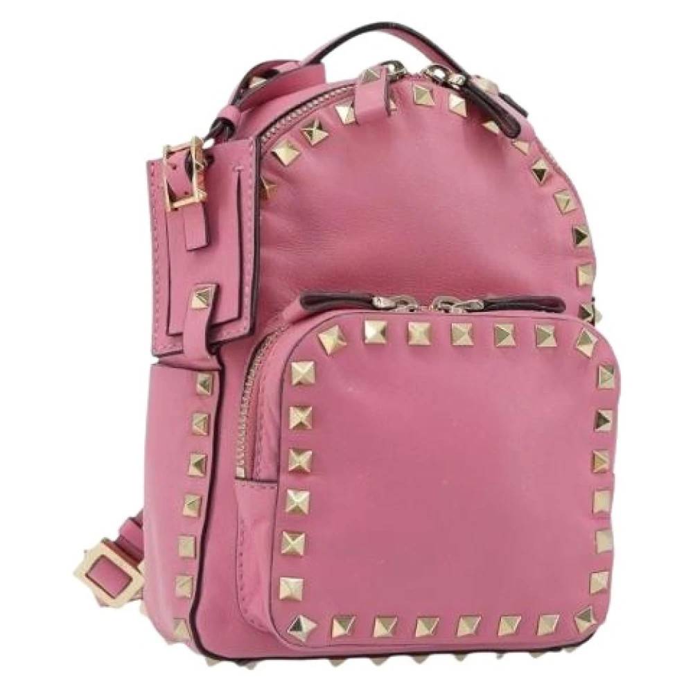 Valentino Vintage - Pre-owned Vintage Ryggsäck Vintage - Dam - ONE Size - Läder