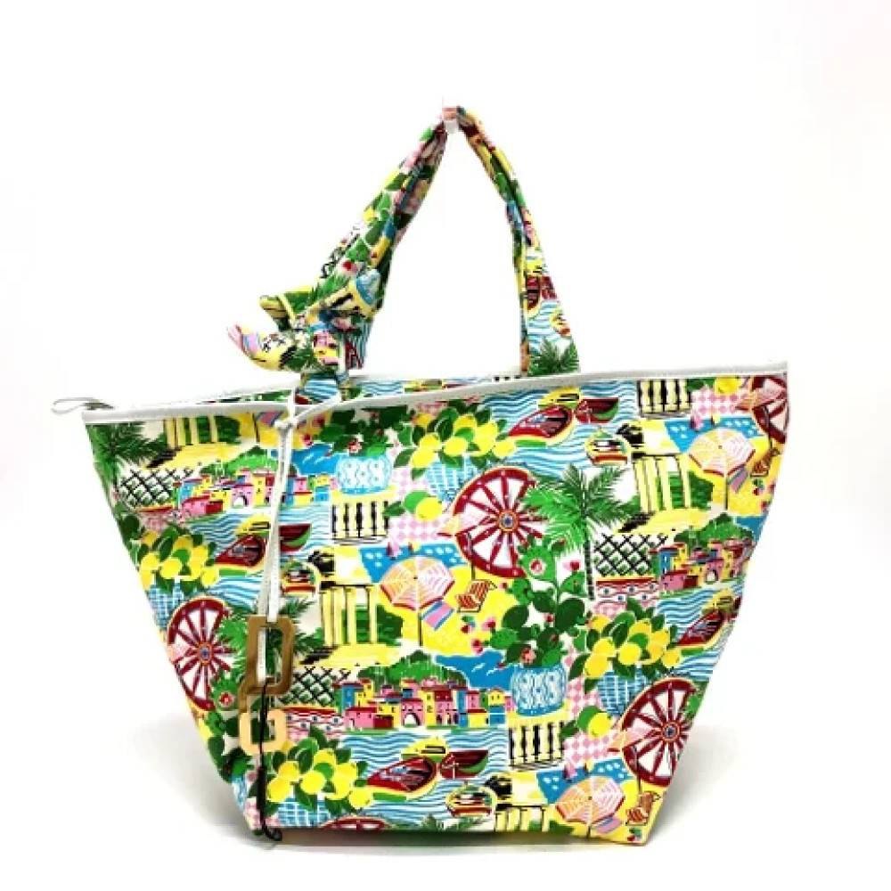 Dolce & Gabbana Pre-owned Pre-owned Stof totes - Vintage - Herre - Flerfarvet - ONE SIZE - Tyl