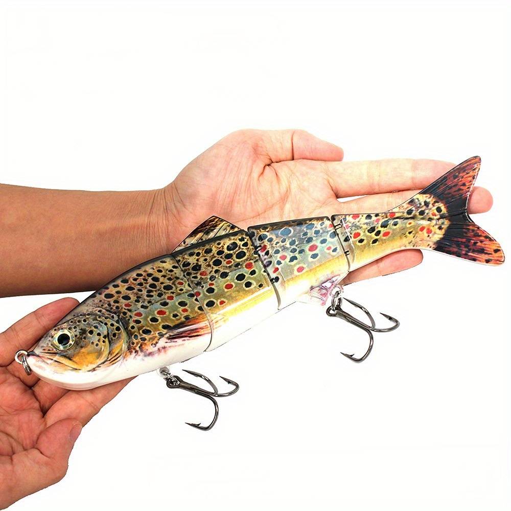 1pc 25cm/9.84inch Multi- Sinking Swimbait - 135g Artificial Hard Bait Soft Lures For - Tackle And Equipment