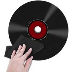 5 st / påse antistatisk trasa mikrofiberhandduk rekord rengöringsverktyg luddfri rengörare lp vinyl skivspelare pad cd-spelare 746d