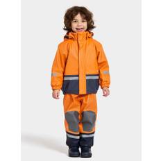Didriksons Boardman Fodrat Regnset Barn Orange Jam