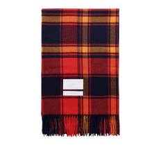 Magniberg - Queen Blanket - Fire Red Tartan - Plädar och filtar - Mönstrad
