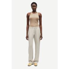 Samsøe Hoys Straight Pants 7331 Dam Raka Byxor Stl. S - Från Magasin - String (S)
