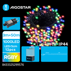 Ljusslinga 1000 LED 50 m RGBY