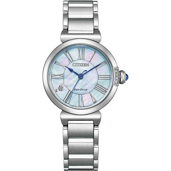 Citizen Dam EM1060-87N ( Titta på L CITIZEN L Round Collection Eco-Drive) Rundklocka Silver