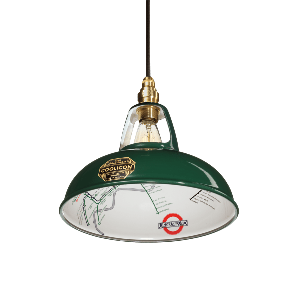 Coolicon Underground lampe District Line Green Ø40 cm.