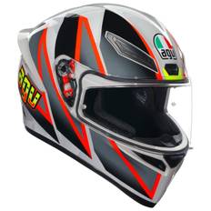 AGV K1 S Blipper Helm, grau-rot