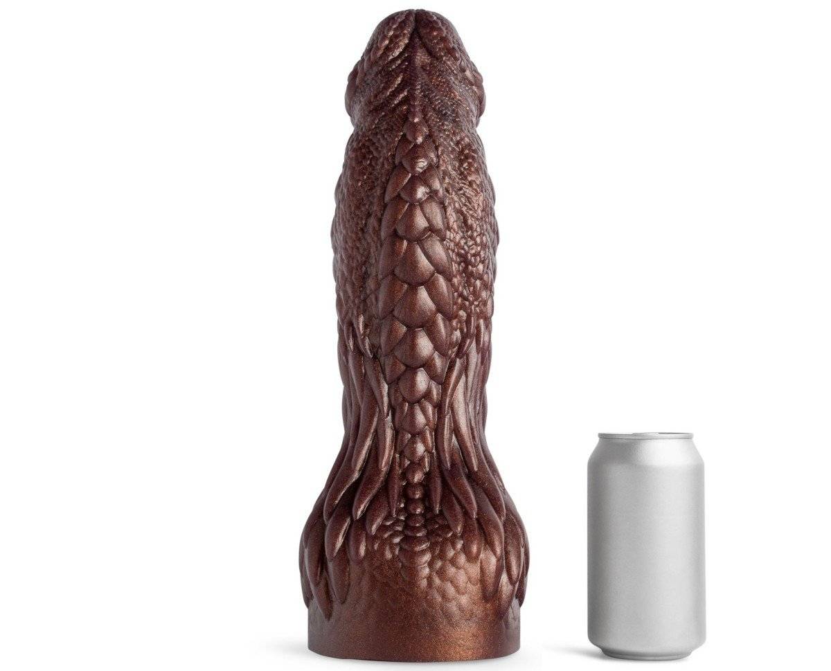 Mr. Hankey’s Toys Dildos & Dragons XXXL, premium silicone dildo with Vac-U-Lock 39.5 x 7.2–10 cm