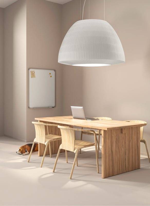 Axo Light Bell Pendel 90Cm Vit