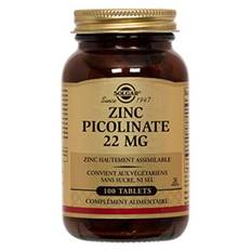 Solgar Zinc Picolinate 15mg 100 comprimés