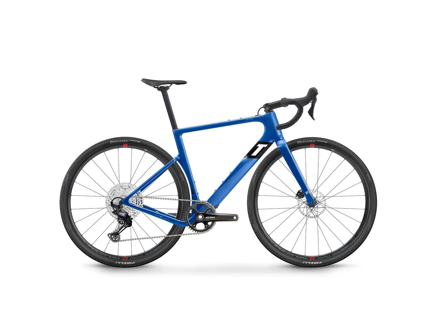 3T Ultra GRX 1x12s Gravelbike Indigo, Str. 56 - Blå (56)