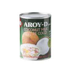 Aroy-D kokoscreme til dessert 400ml. - Kokosmælk