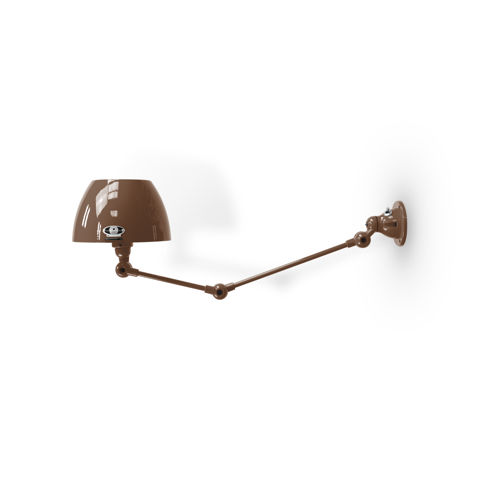 Aicler AIC371 væglampe fra Jieldé - Chocolate / Blank