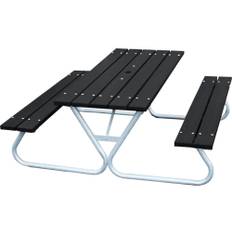 Picknickset EDEN WOOD Robust 180cm svart