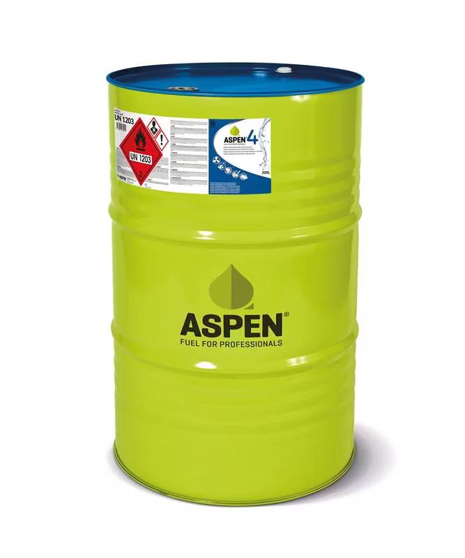 Aspen 4, 200 liter, Alkylatbensin