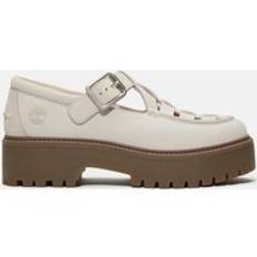 Timberland Women's Stone Street Fisherman 'Natural Pack' Shoes - UK 6 - White