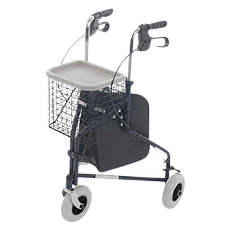 Delta Rollator med 3 hjul.
