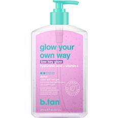 b.tan Glow Your Own Way Clear Tanning Gel Low Key Glow 473 ml