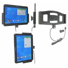 Brodit Aktiv hållare med USB-kabel och cigg-adapter, Samsung Galaxy Tab 4 10.1 SM-T530/SM-T531/SM-T535