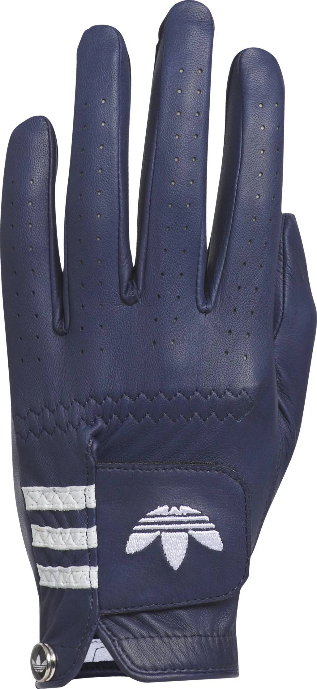 adidas Originals Leder Golfhandschuh, dunkelblau/weiß