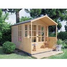 Anneks i træ, Bertilo Arley, 2,02x2,91x2,15m, Natur