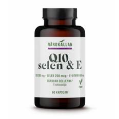 Q10 200 mg + Selen + E-vitamin