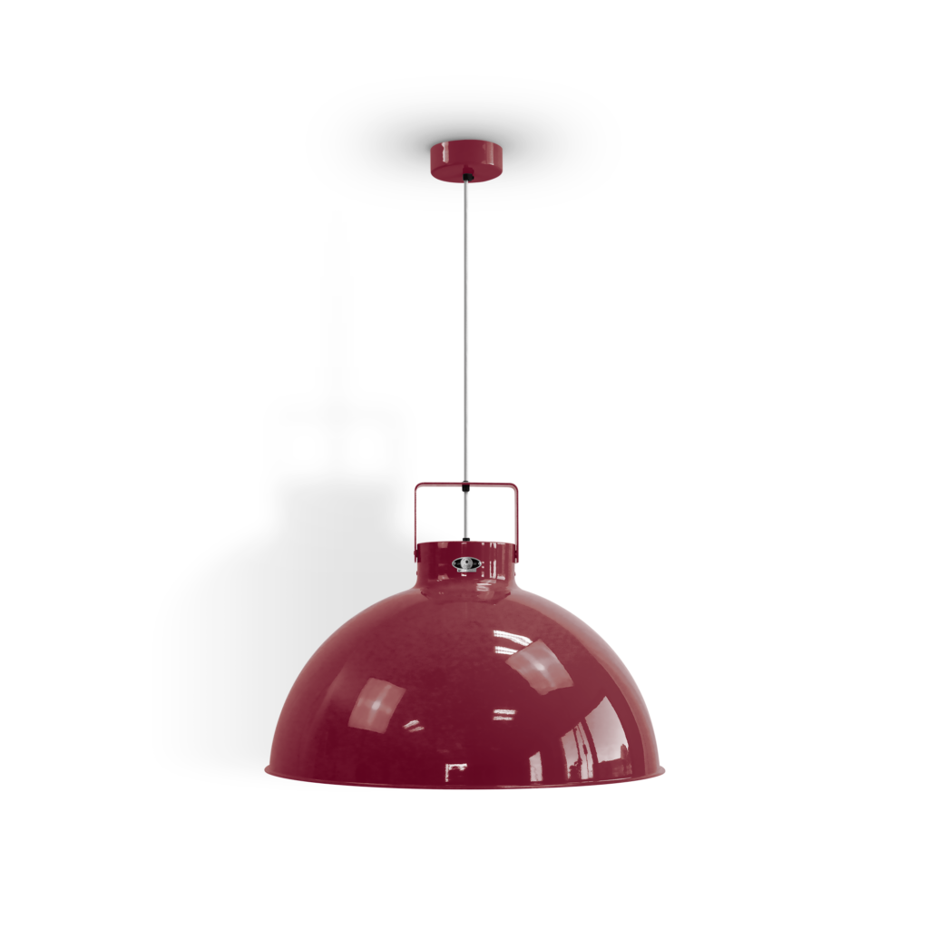 Dante D675 pendel fra Jieldé - Burgundy / Blank