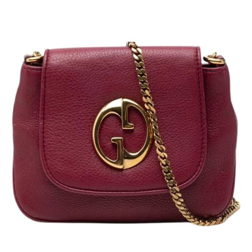 Gucci Vintage - Pre-owned Vintage Crossbody Bag Vintage - Dam - ONE Size - Läder