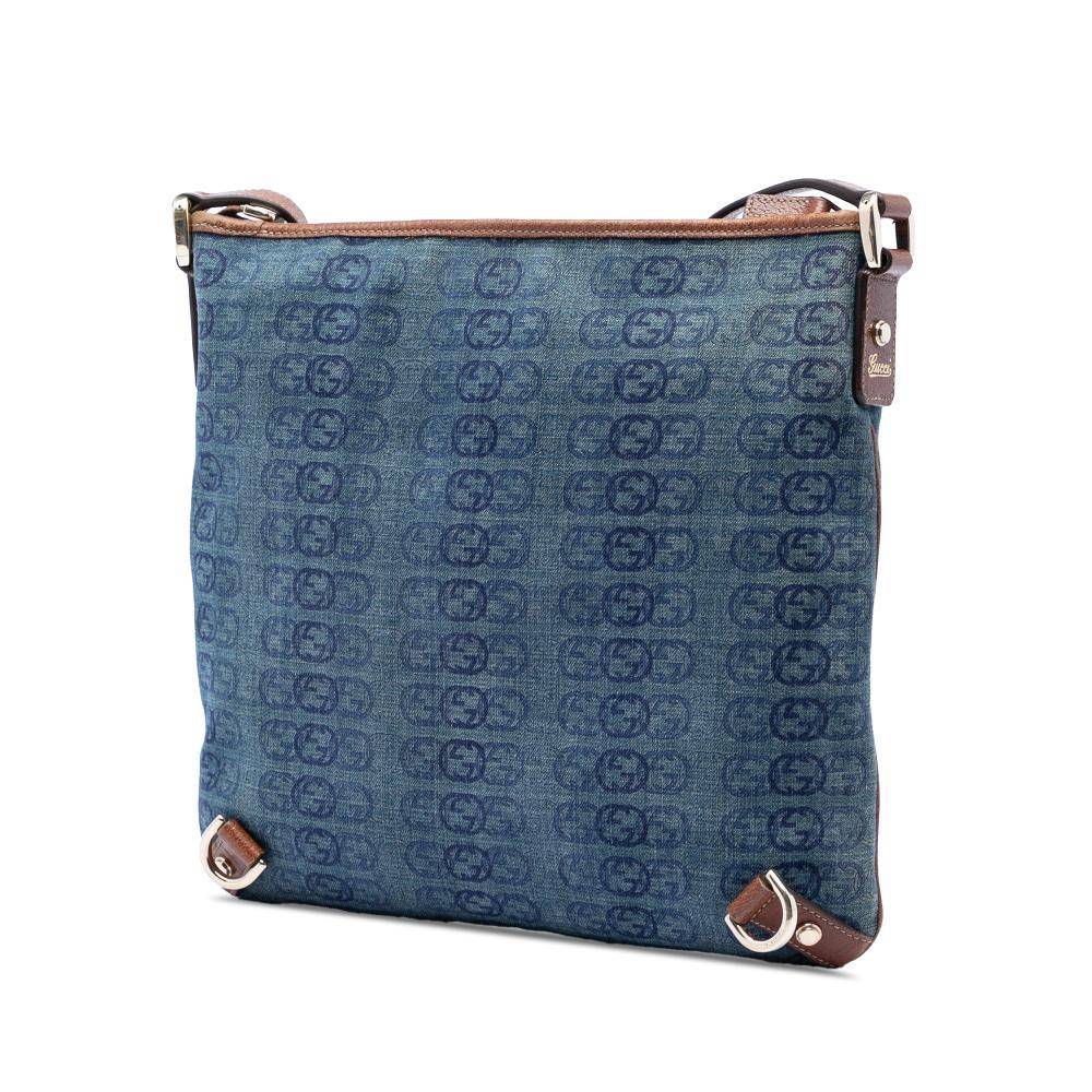 Gucci Vintage Abbey Stl. - Handväskor Från Magasin - Blue (L 30cm x W 31cm x D 1.50cm)