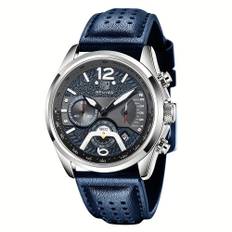 TEMU By Benyar Benyar Watch For Men Quartz Chronograph Luminous Mens Watches Business Casual Dress Men's Wrist Watches Elegant Gift For Men 42mm