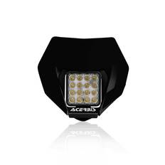 Acerbis Universal Fit VSL LED Headlight Unit - Black