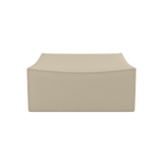 Catena Pouf Square S500 - Grain - Cashmere