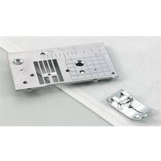 Ligeudsynings stingplade og trykfod Brother F400-NV1800Q